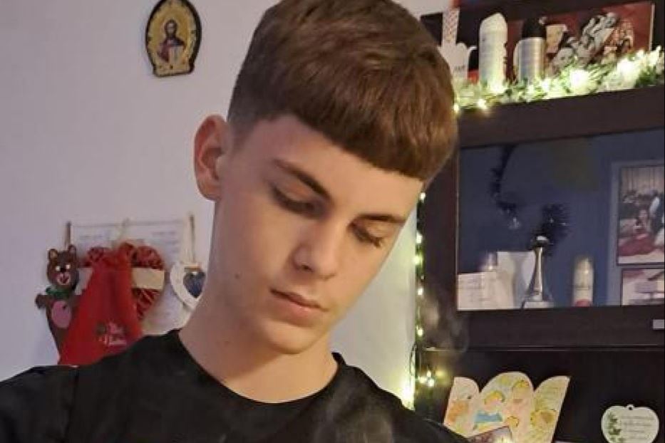 Il 14enne Alexandru Ivan, ucciso in un parcheggio