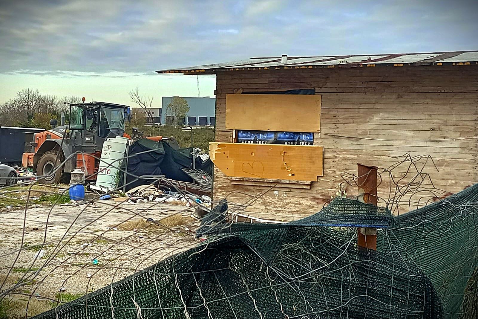 Guidonia, sgombero forzato di campo rom. Alla vigilia di Natale e del Giubileo