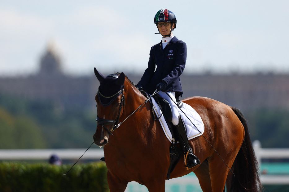 Argento per Morganti nel dressage e per la staffetta di handbike