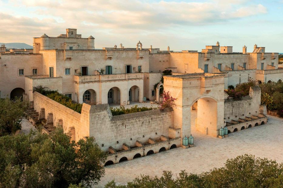 Una veduta di Borgo Egnazia, dove si terrà il vertice del G7