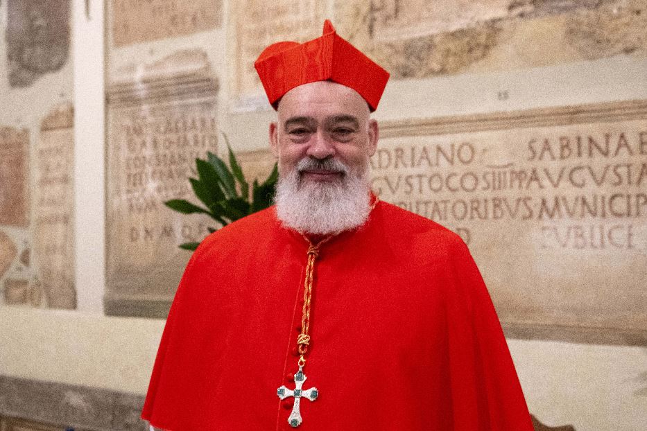 Il neo-cardinale Dominique Mathieu, arcivescovo di Teheran-Ispahan per i latini, durante il Concistoro