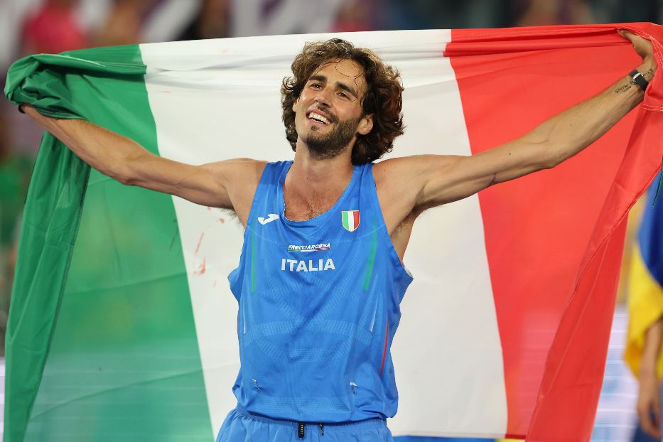 Gianmarco Tamberi, medaglia d'oro a Roma, leggenda azzurra del salto in alto