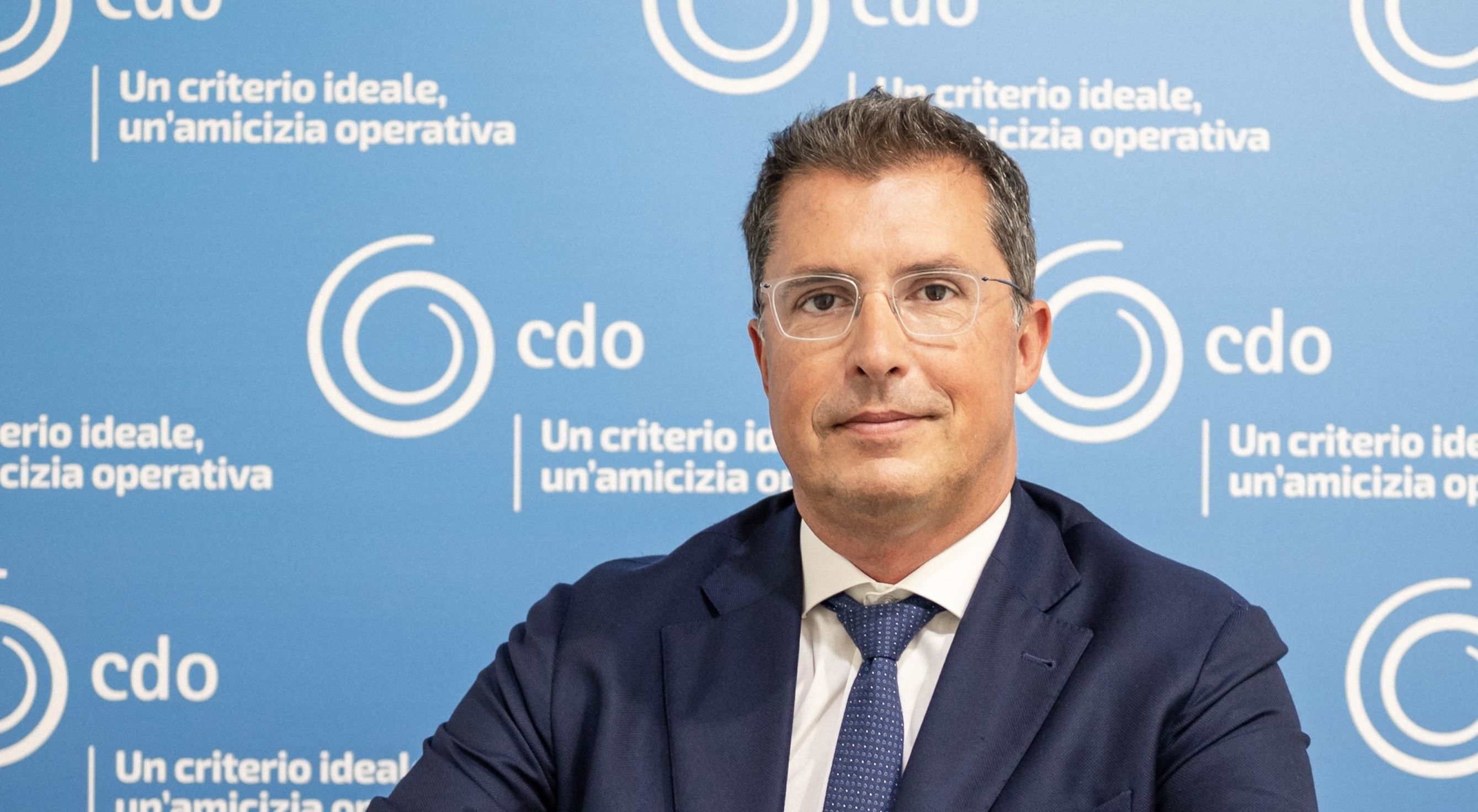 Andrea Dellabianca, presidente della Cdo