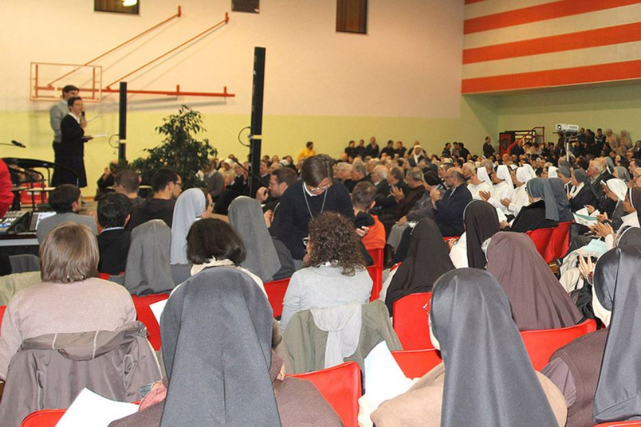 Un momento di un recente convegno dell'Usmi e della Cism svoltosi all'Istituto Salesiano San Marco di Meste