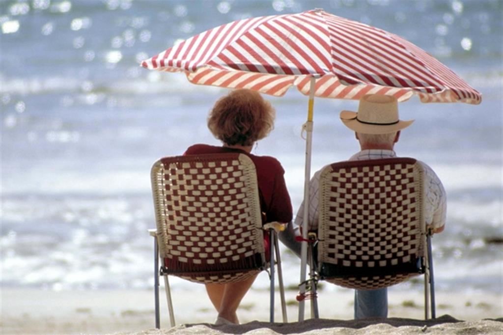 Sciopero in spiaggia