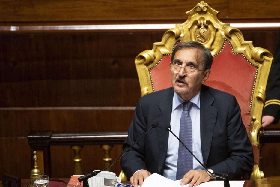 Il presidente del Senato Ignazio La Russa