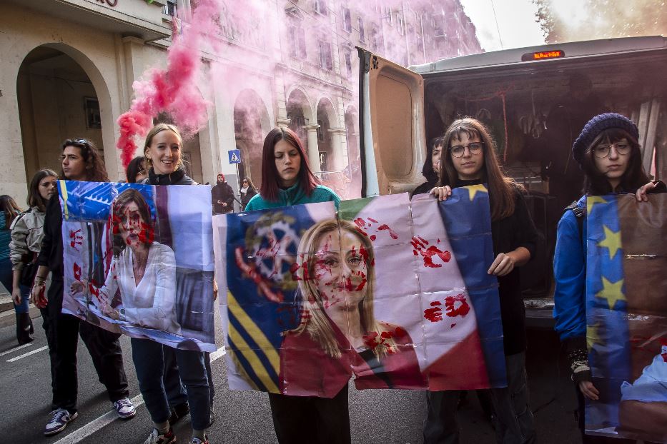 Manifestazione a Bologna