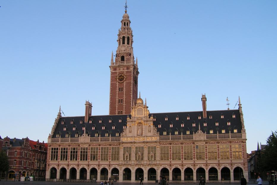 La biblioteca della Katholieke Universiteit Leuven