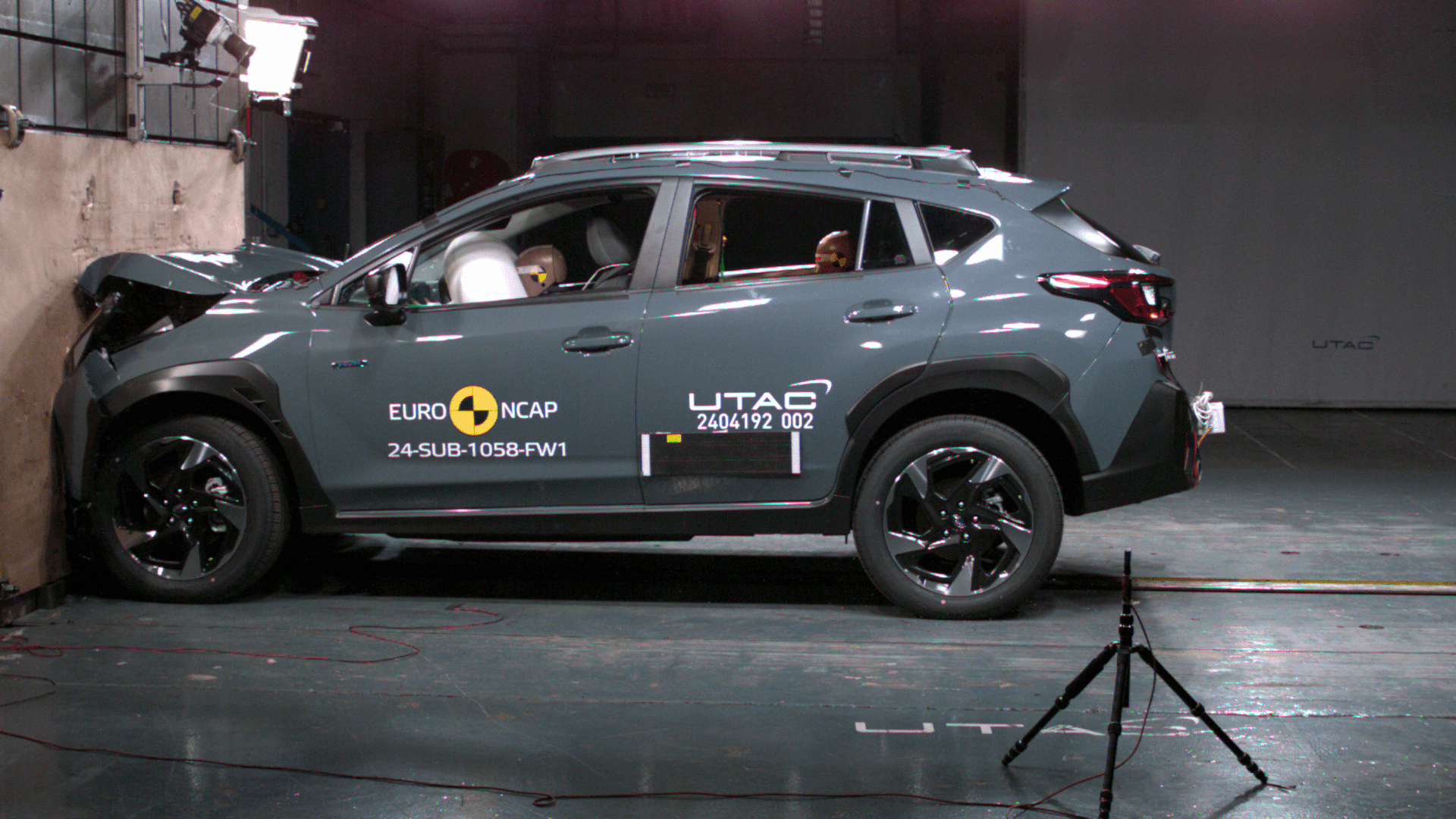 La Subaru Crosstrek sottoposta ai crash-test Euro Ncap