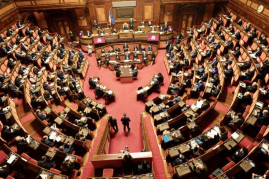 L'aula del Senato