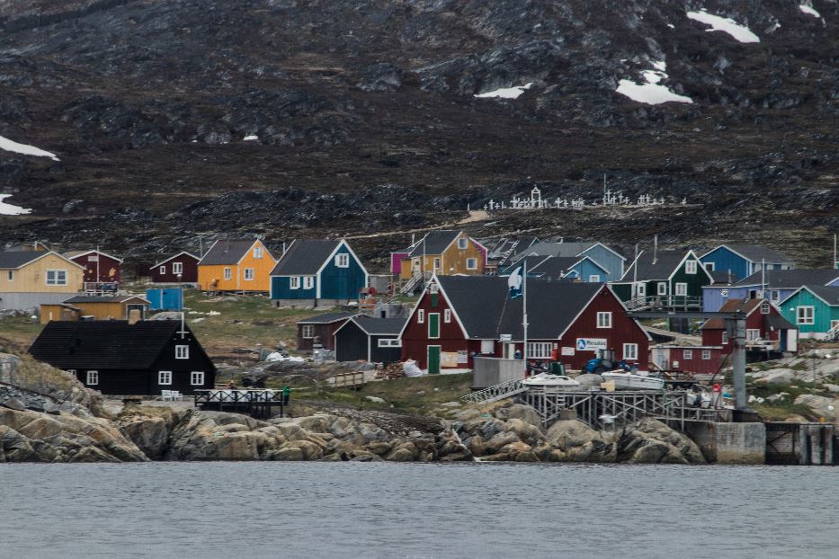 Un'immagine della città di Ilimanaq, in Groenlandia