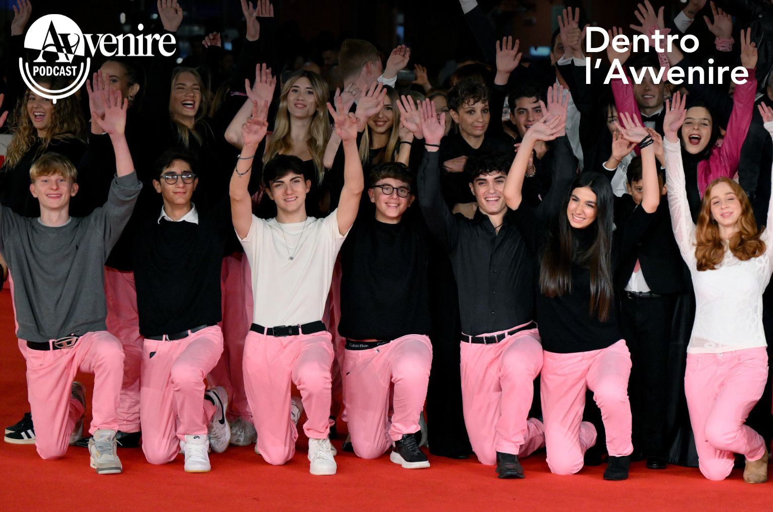 Il cast di "Il ragazzo dai pantaloni rosa" alla Festa del Cinema di Roma - ANSA