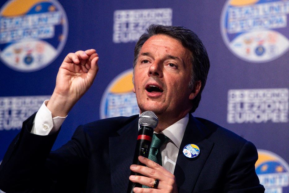 L'ex premier Matteo Renzi, leader di Italia Viva e oggi candidato alle Europee per la lista Stati Uniti d'Europa