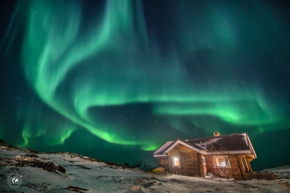 Aurora in Norvegia, sull'isola di Capo Nord - © Stefano Tiozzo