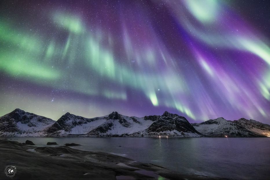 Aurora sull'isola di Senja, Norvegia - © Stefano Tiozzo