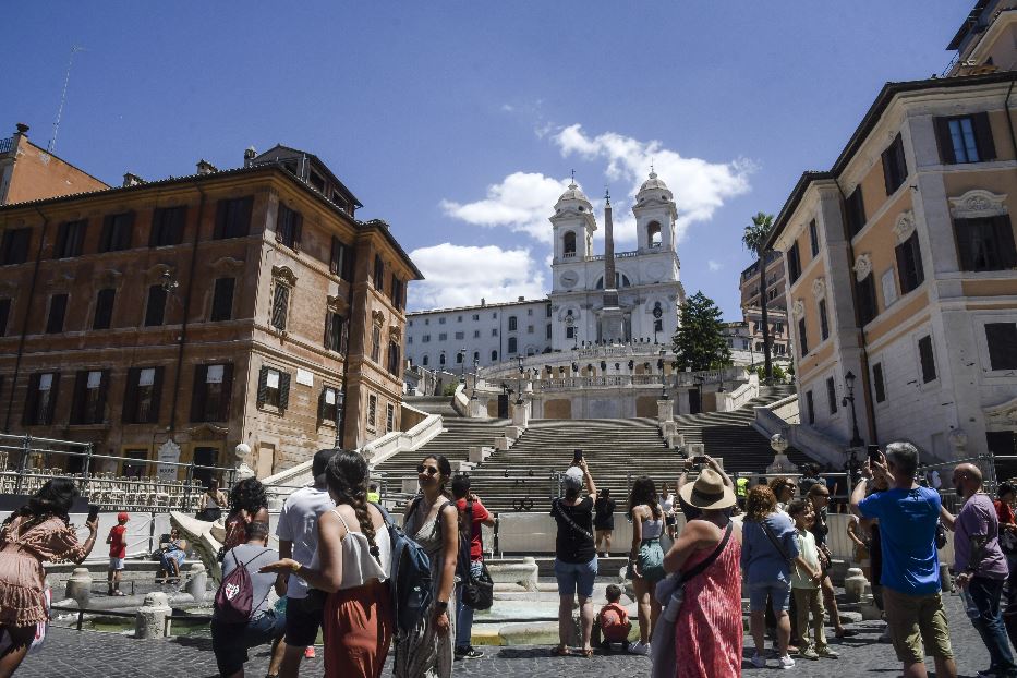 La scalinata di Trinità dei Monti