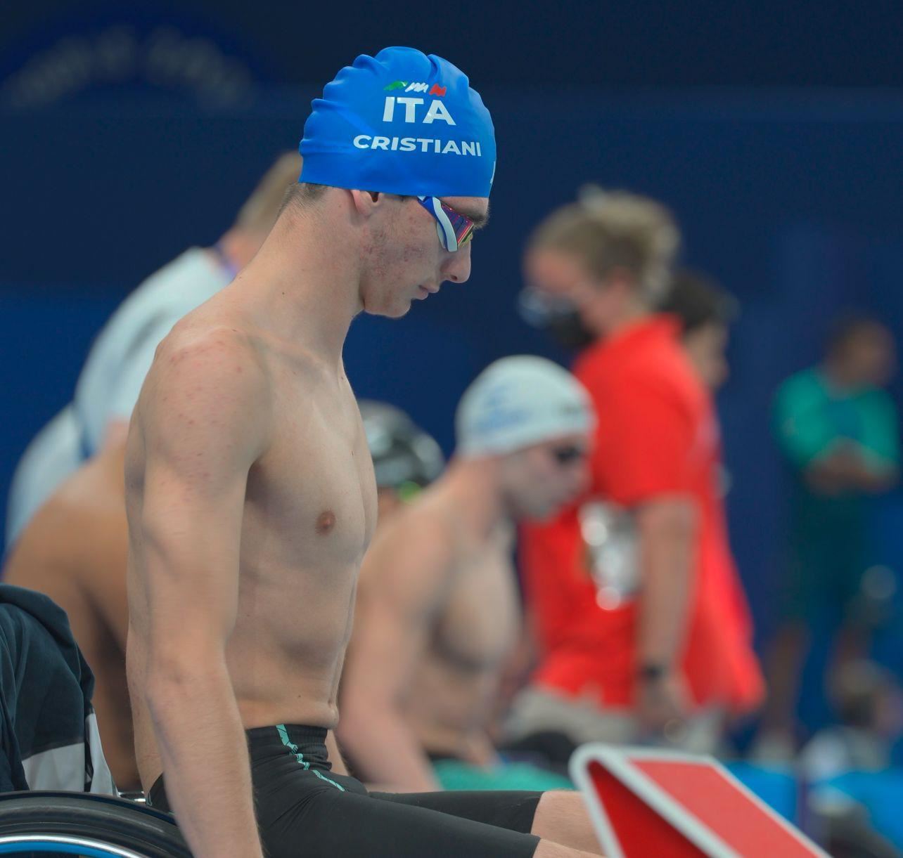 Federico Cristiani, l'aquila vola anche in acqua