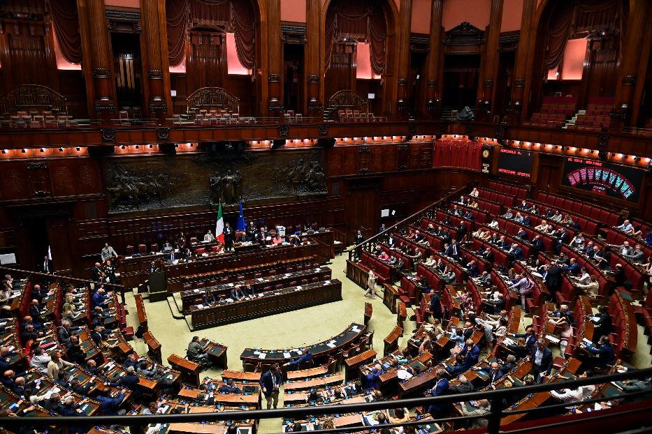 L'aula di Montecitorio