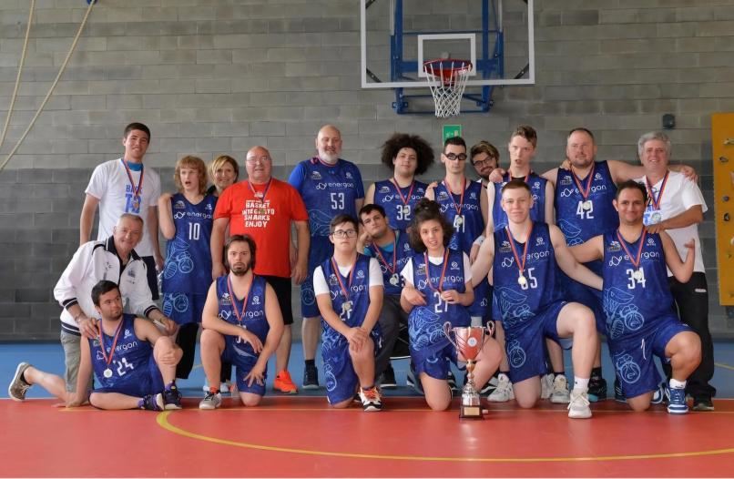 Gli Enjoy Sharks di Cernusco sul Naviglio (Milano) campioni nazionali del basket integrato