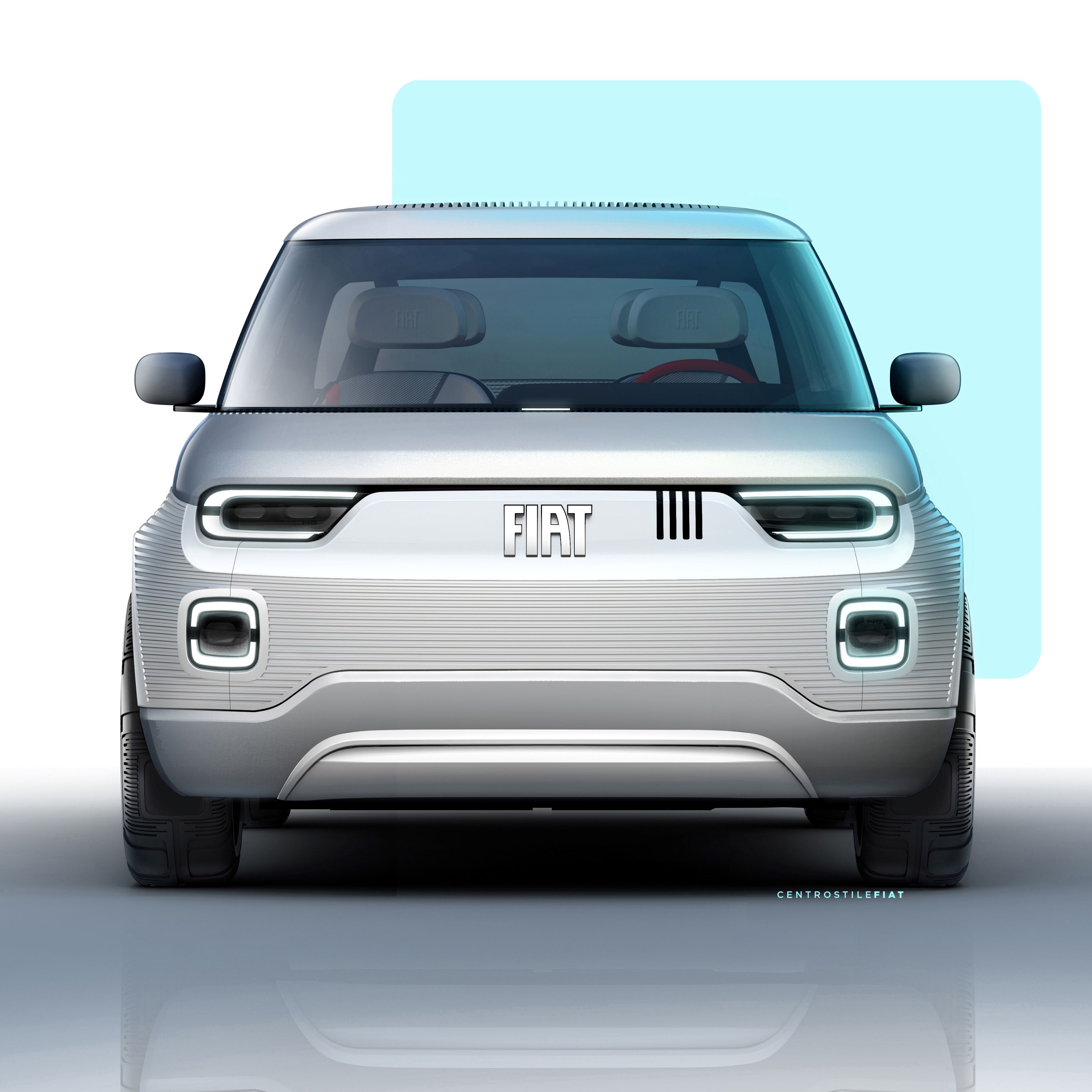 Il prototipo Fiat Centoventi che dovrebbe ispirare le forme della nuova Pandina