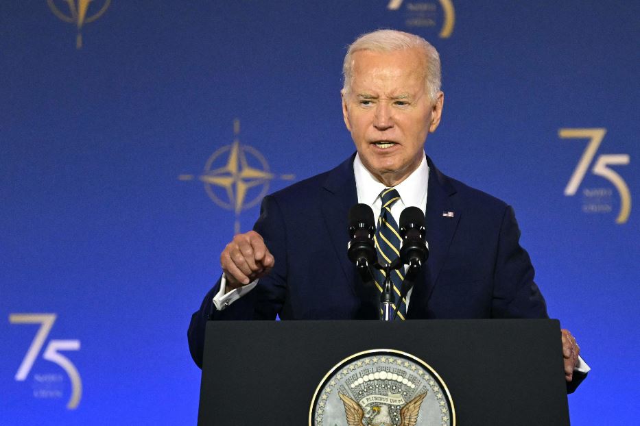 Joe Biden al vertice Nato in corso a Washington