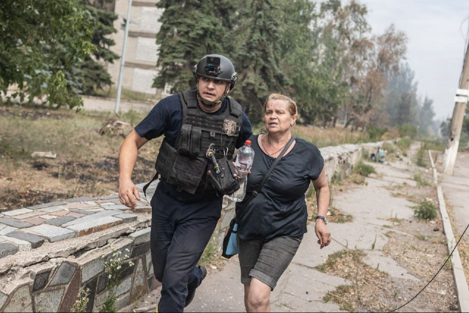 Donetsk, in fuga senza tregua dai russi. «Così i nostri paesi sono invasi»