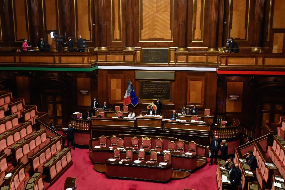 L'aula del Senato