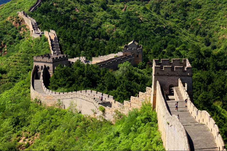 Dettaglio di muraglia restaurata a Jin-Shan-Ling - © Stefano Tiozzo