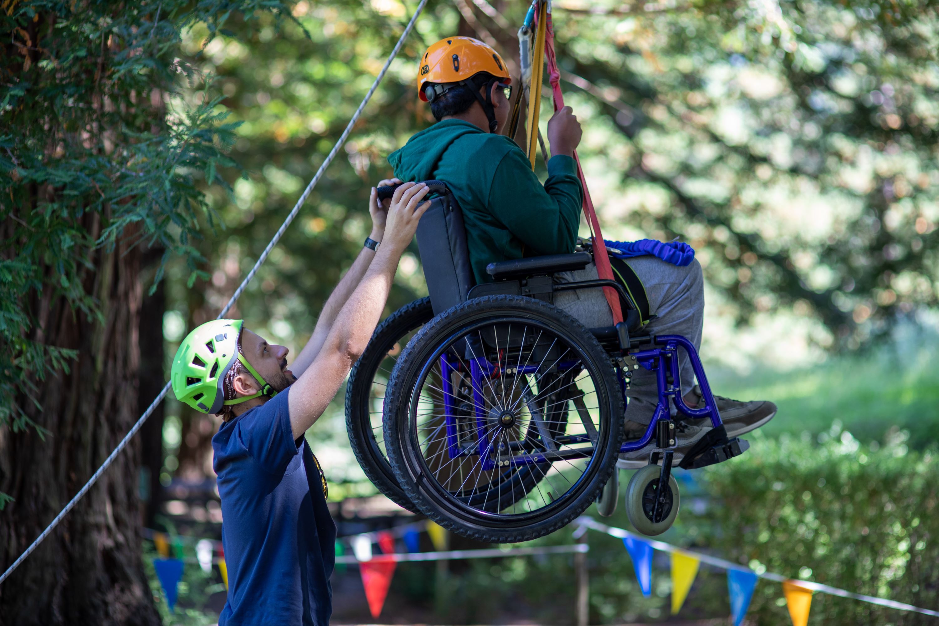 L’arrampicata inclusiva al Dynamo Camp di Limestre (Pistoia)