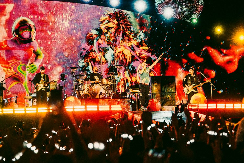 Il concerto dei Coldplay a Roma