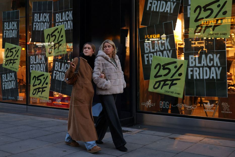 Il Black Friday a Oxford Street, a Londra