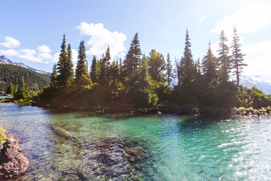 Il meraviglioso Lago Garibaldi si trova in Canada
