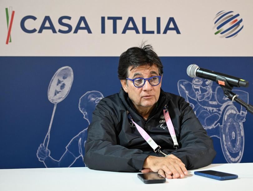 Luca Pancalli, presidente del Comitato paralimpico italiano