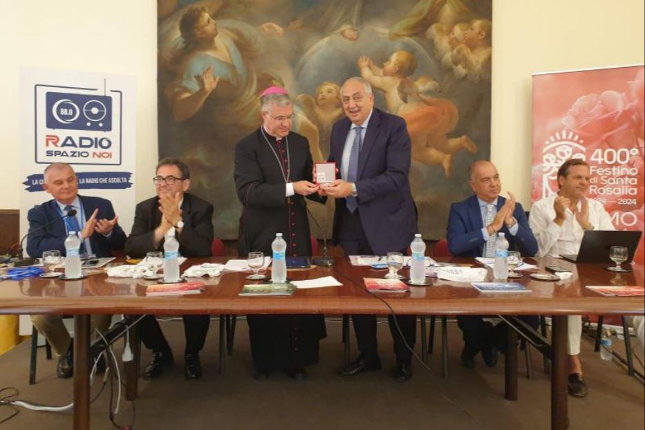 L'arcivescovo Lorefice e il sindaco Lagalla presentano il Festino