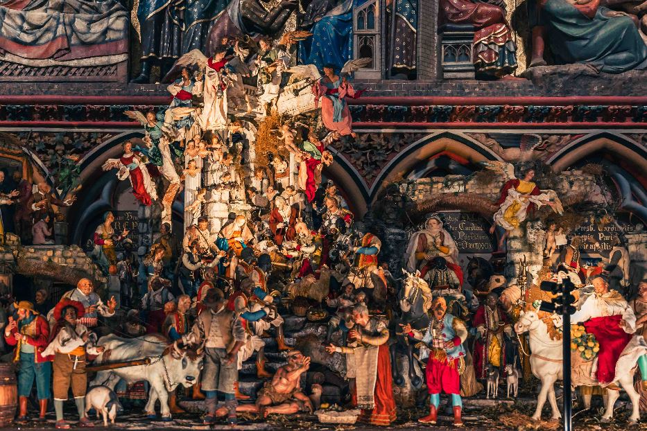 C'è un presepe di Napoli nella cattedrale di Notre-Dame