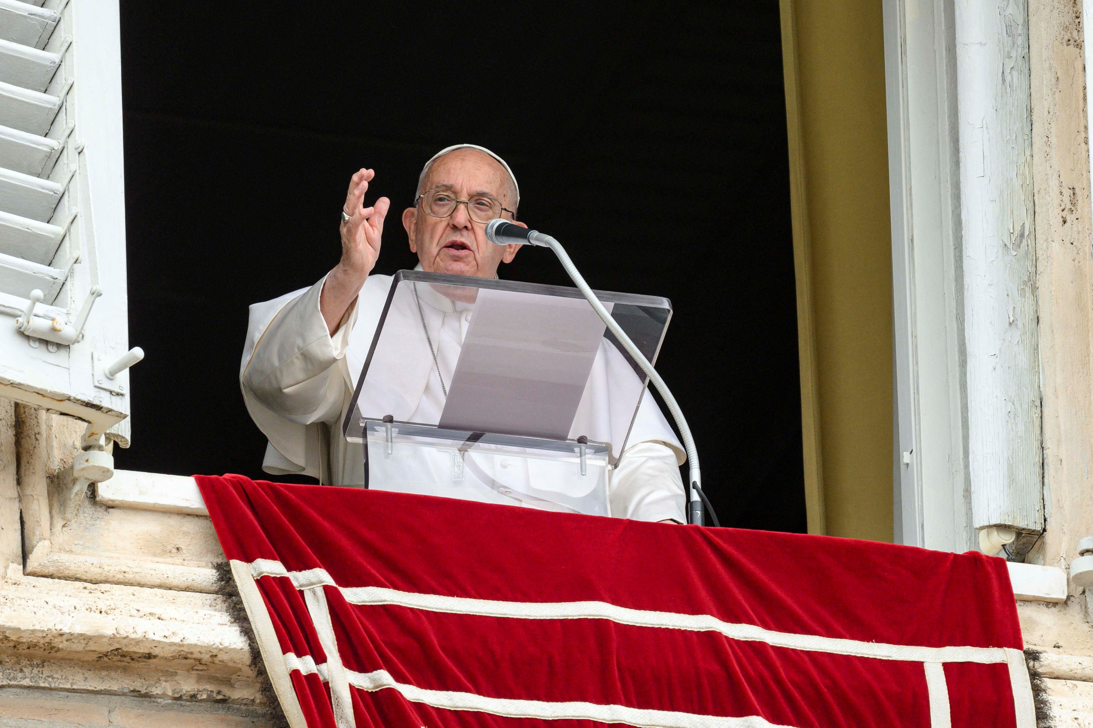 Il Papa: «I governanti lavorino per la pace»