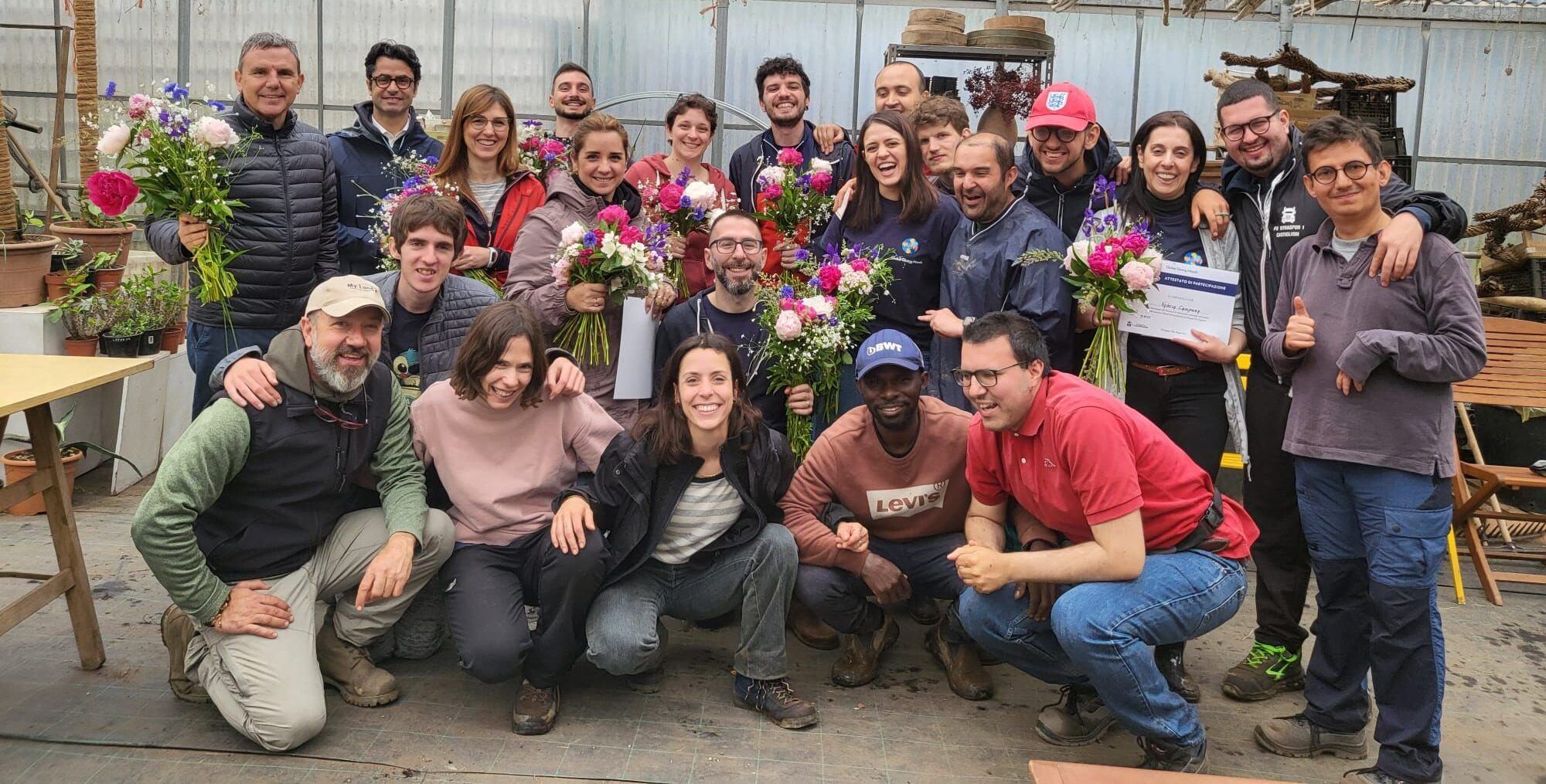 Il gruppo Il Giardino di Fondazione La Comune