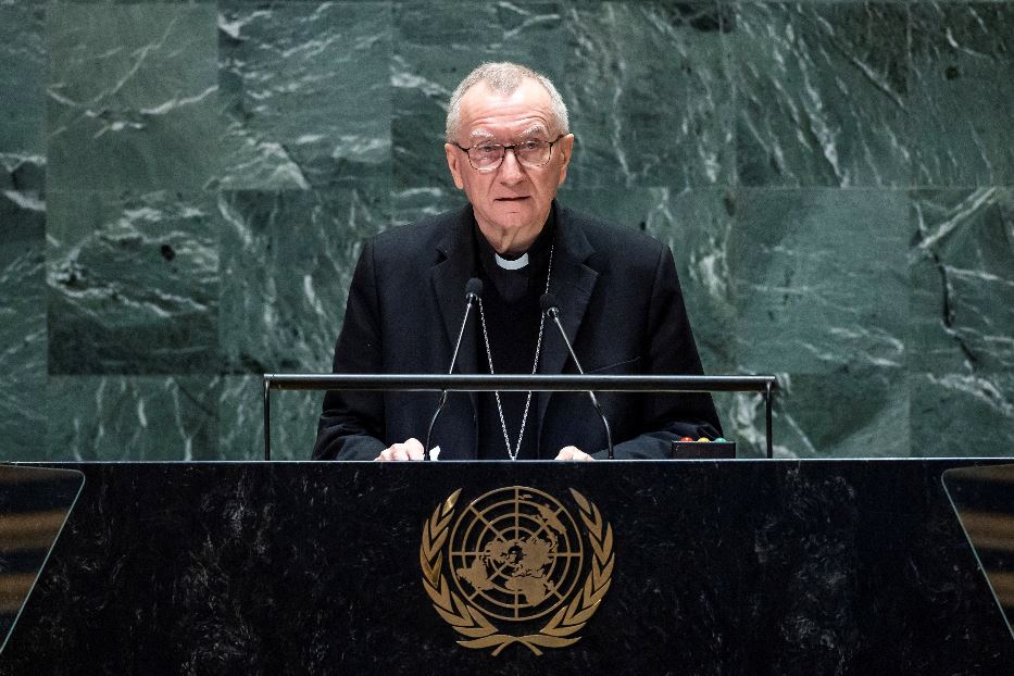 Parolin all'Onu: «Dubbi sulla proporzionalità della risposta di Israele»