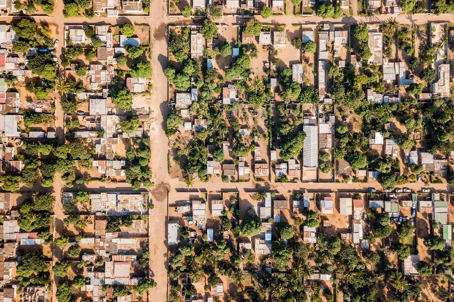 Bomba e rifugio: è la città in Africa