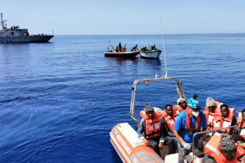 Migranti soccorsi dalla Mare Jonio