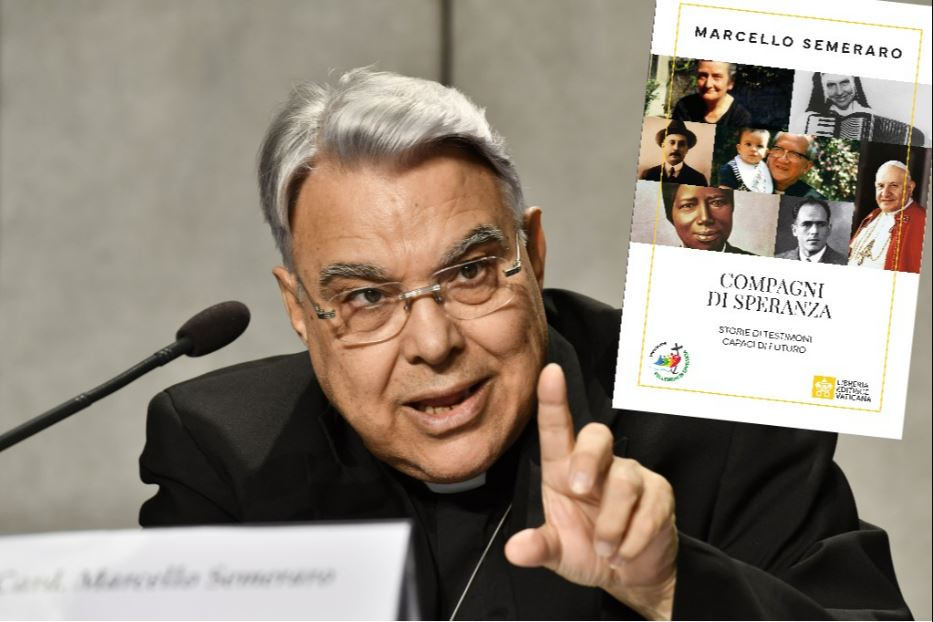 Il cardinale Marcello Semeraro, autore del libro “Compagni di speranza. Storie di testimoni capaci di futuro”, pubblicato dalla Libreria Editrice Vaticana (176 pagine, 16 euro)