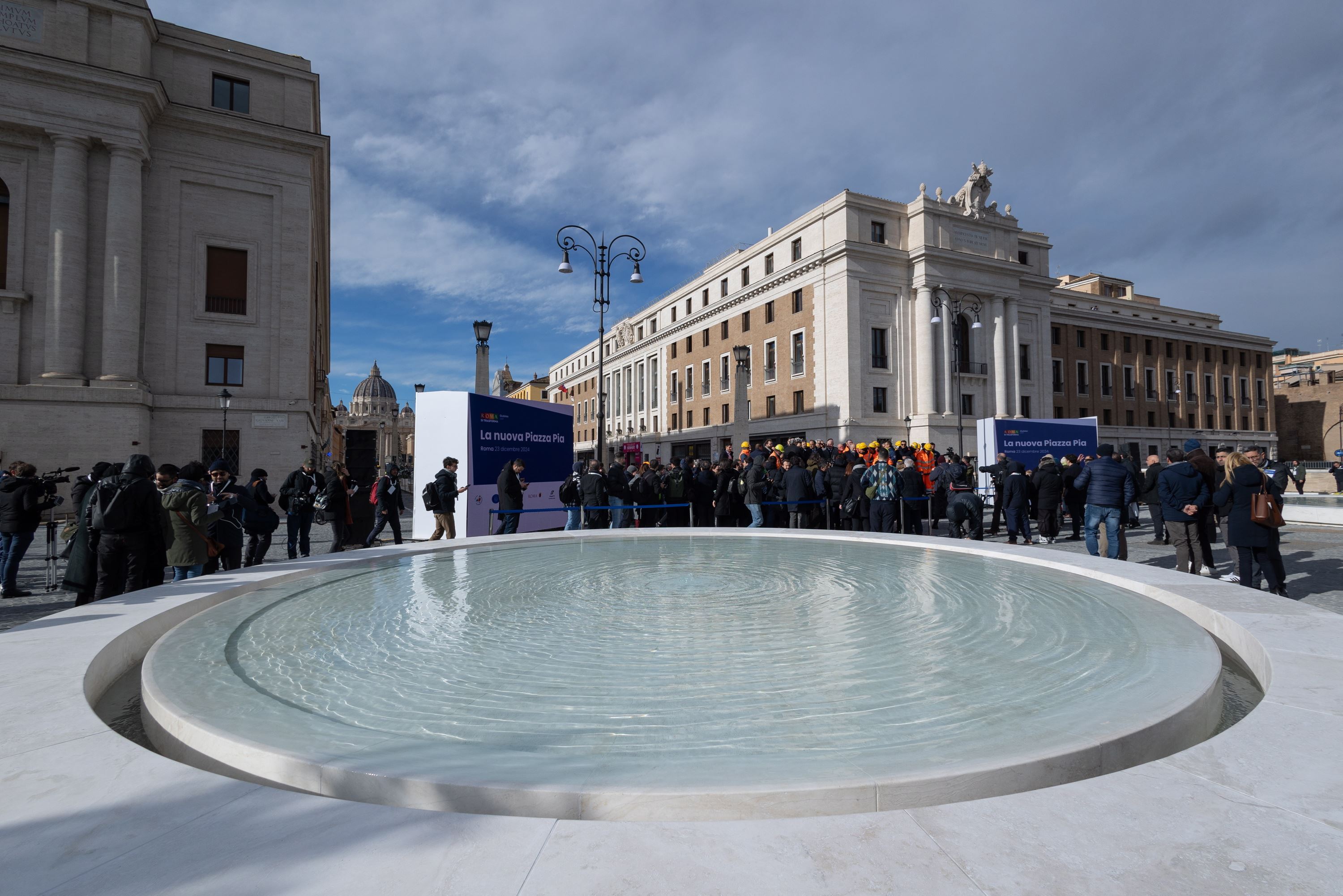 Ecco la nuova Piazza Pia