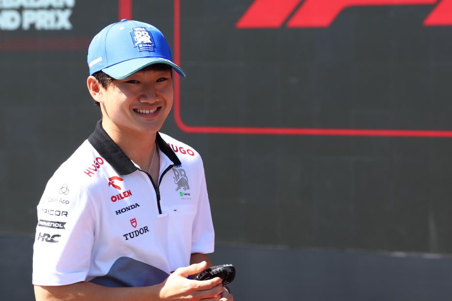 Yuki Tsunoda, 24 anni, pilota giapponese della Racing Bulls