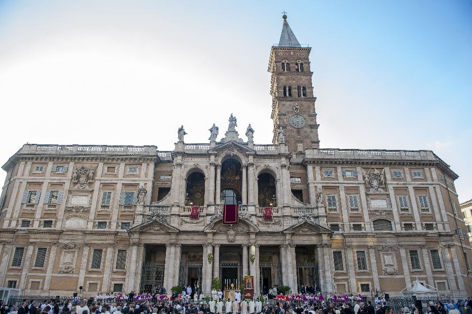 La Basilica Lateranense nella solennità del Corpus Domini