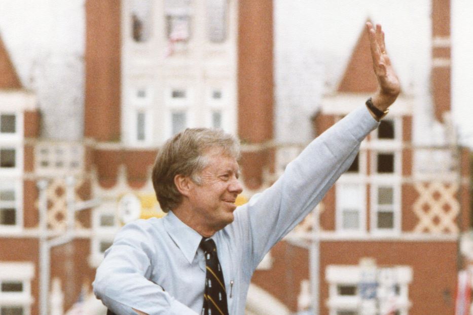 Un giovane Jimmy Carter