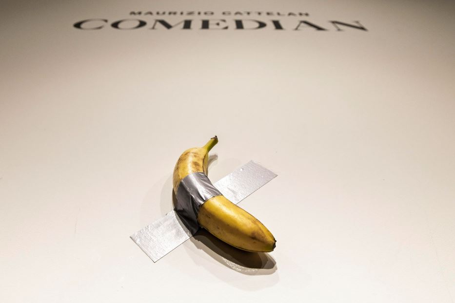 Tra etica e arte: cosa rivaluta 25 milioni di volte una banana?