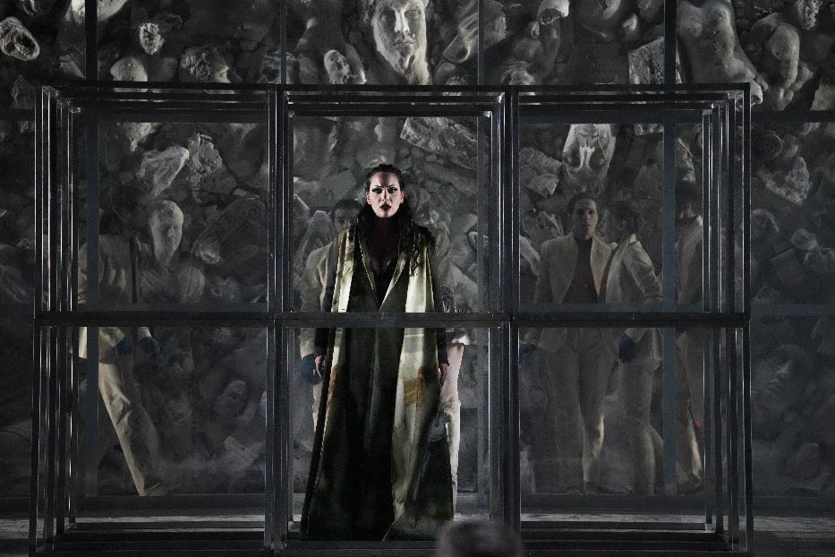 Anastasia Bartoli nel ruolo di Cristina in scena a Pesaro nell’opera “Eduardo e Cristina” di Rossini al Rossini opera festival