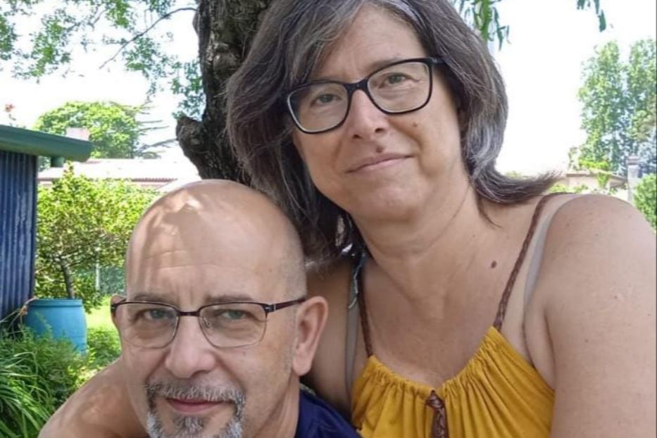 Silvia e Stefano dell'Associazione "La Casa di Oreste"