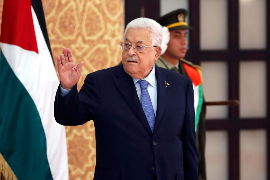 Il presidente palestinese Abu Mazen