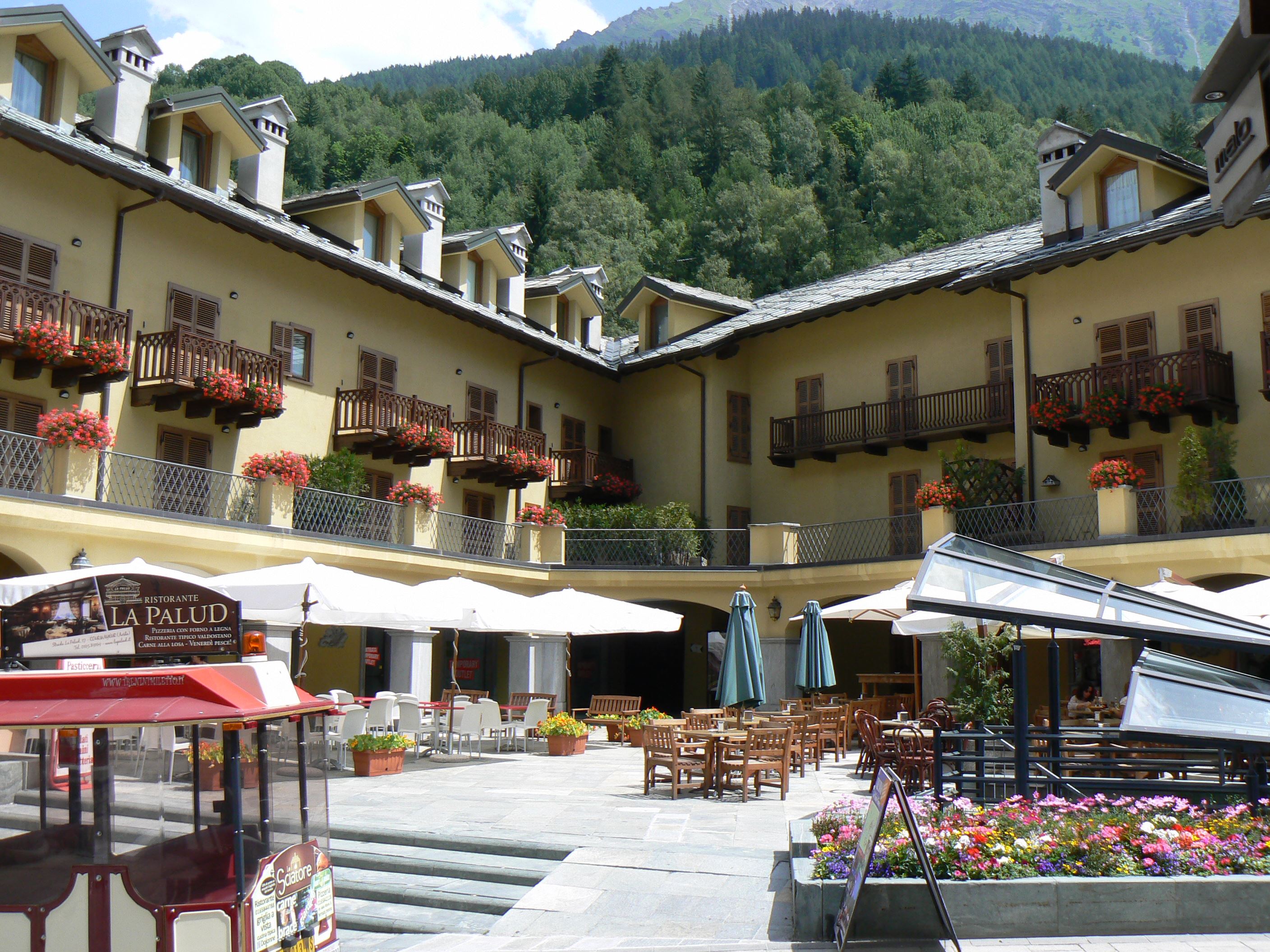 Courmayer, località alpina in Valle d'Aosta